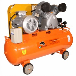  Маслен трифазен компресор Bisonte SV054-105, 105l/8bar